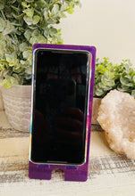 Phone Stand 22 - Purple, Pink and Orange with Glitter Phone Holder