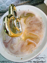 Ring Dish - Gold Double Hearts - Sold