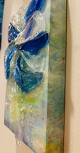 “Right side view Small coastal artwork showing texture”