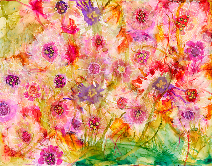 Rose Tinted World - Original Sold (prints available)